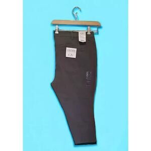 Gloria Vanderbilt Amanda Slimming Jeans Women sz 24W Short Gray‎ Stretch Pants